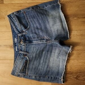 Old Navy High Rise O.G. Straight Denim Shorts